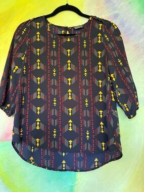 Papermoon blouse, designed exclusively for personal styling service Stitch Fix.